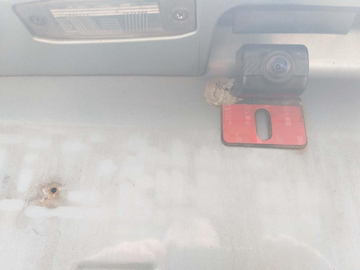 Hyundai Tucson original Heckklappe ohne Heckscheibe Hellblaumetallic Bj.2005